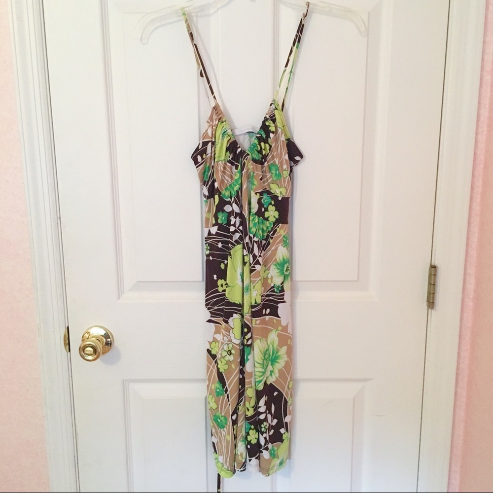 Green Slinky Dress